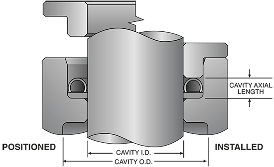 Axial C-seals